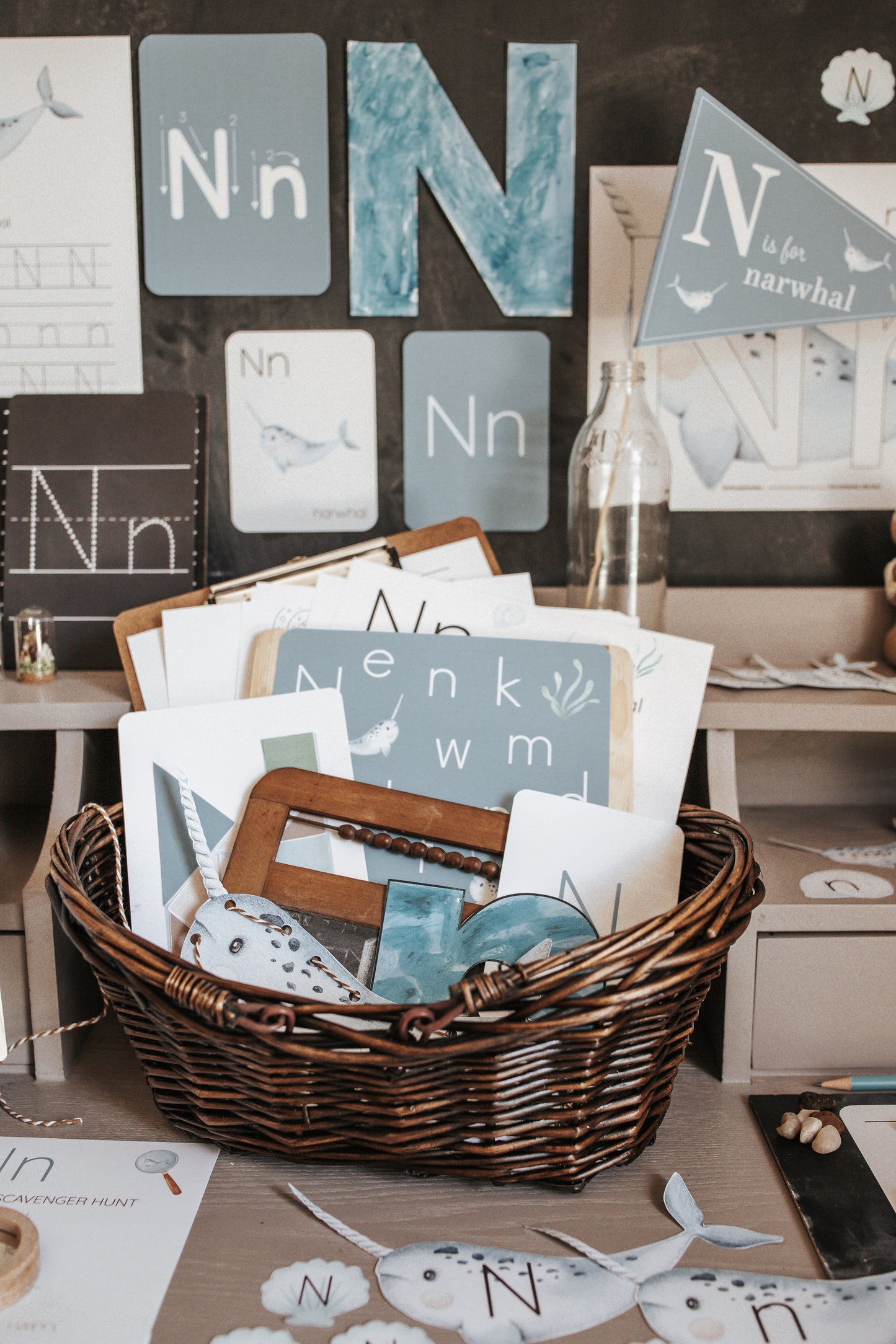 LETTER BASKETS