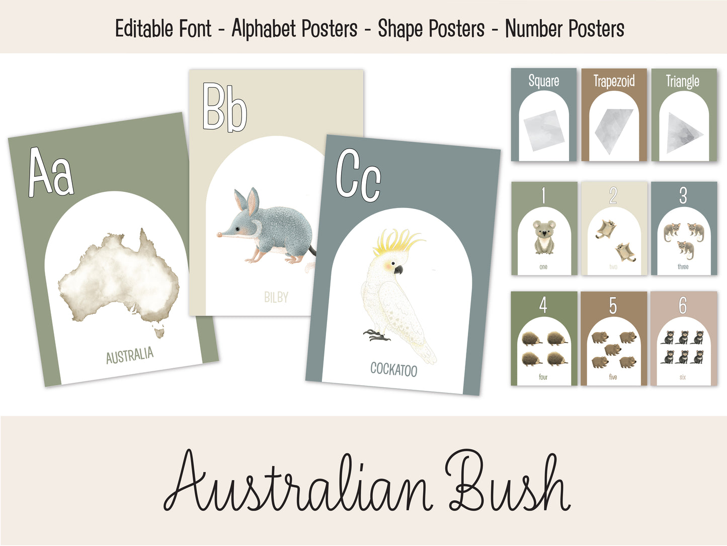 AUSTRALIAN BUSH CLASSROOM BUNDLE
