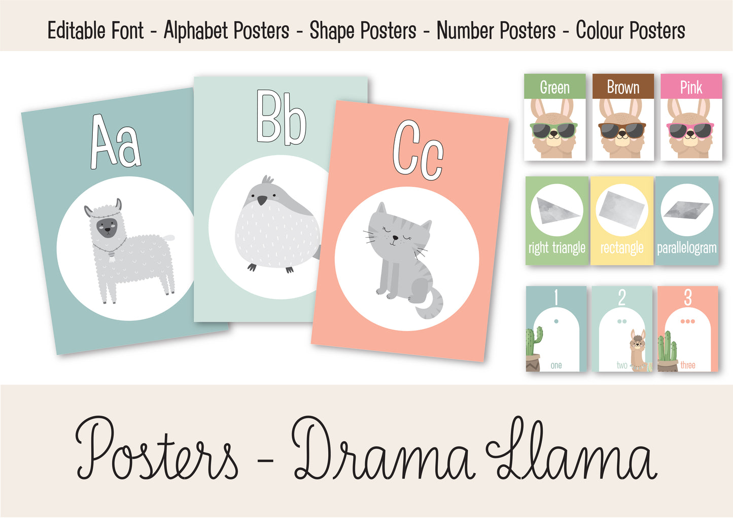 DRAMA LLAMA CLASSROOM BUNDLE