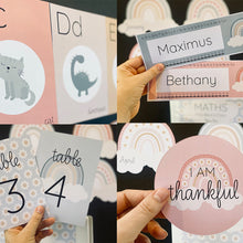 Load image into Gallery viewer, RAINBOW DAISY PASTEL CLASSROOM BUNDLE
