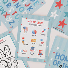 Load image into Gallery viewer, FOURTH OF JULY ACTIVITY PACK

