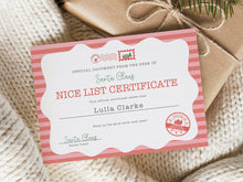 Load image into Gallery viewer, PERSONALISED LETTER FROM SANTA CLAUS
