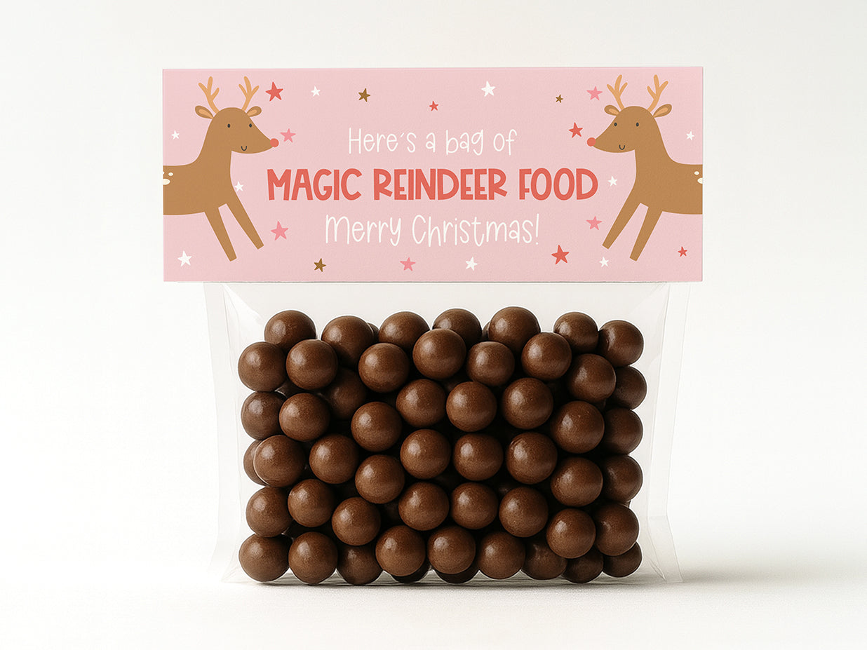 MAGIC REINDEER FOOD BAG TOPPER