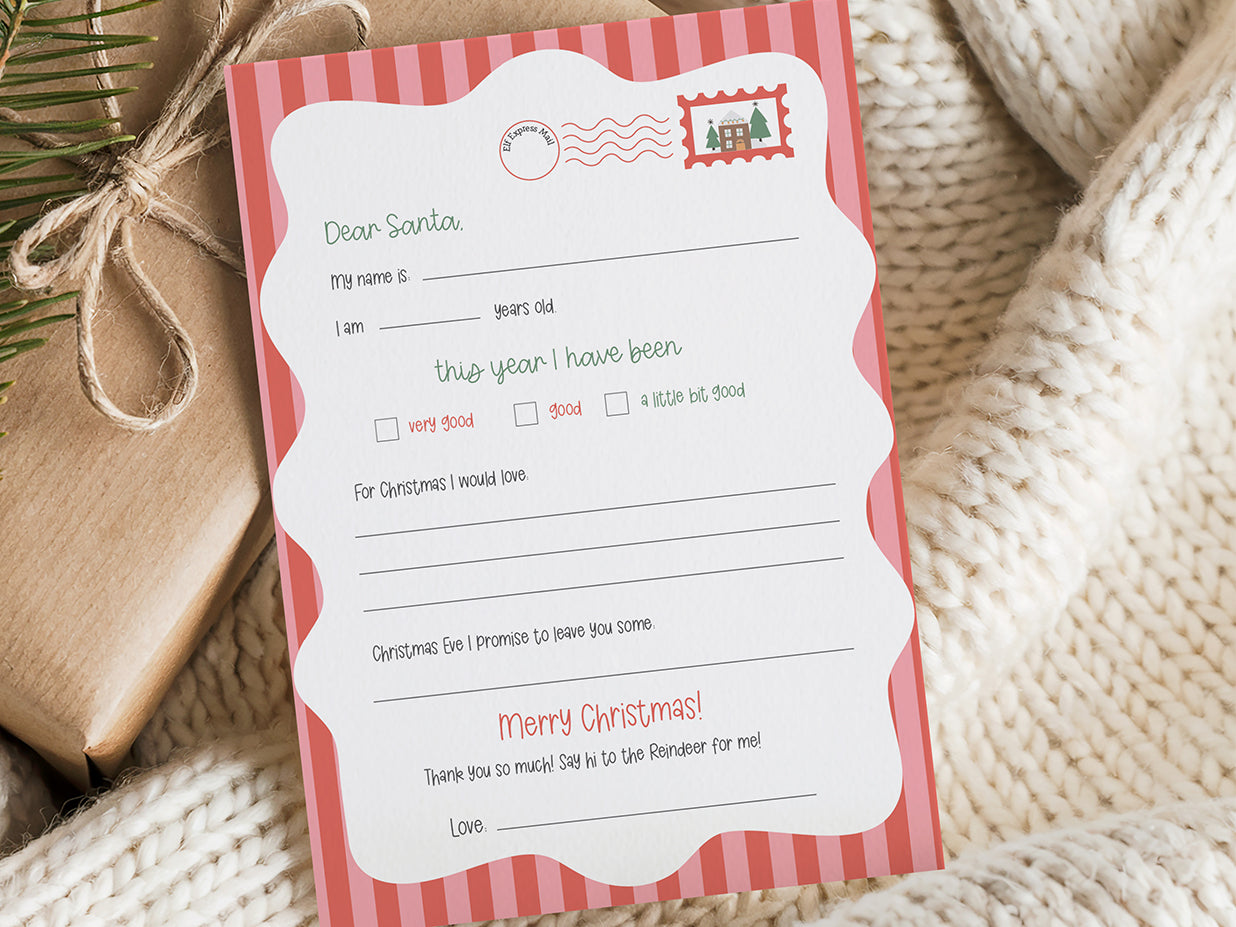 LETTER TO SANTA KIT