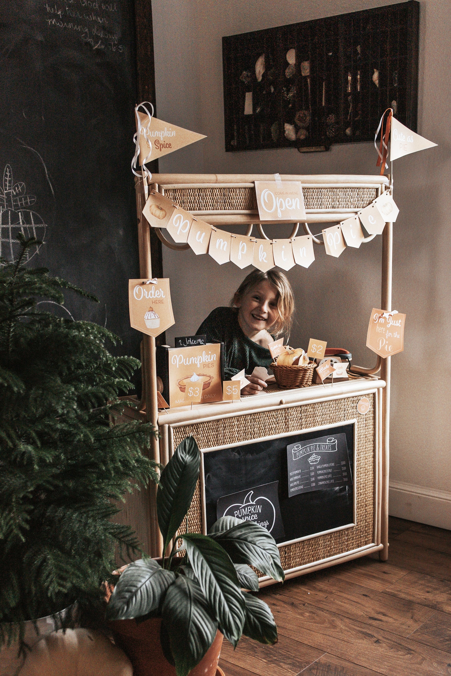 PIE STAND DRAMATIC PLAY SET