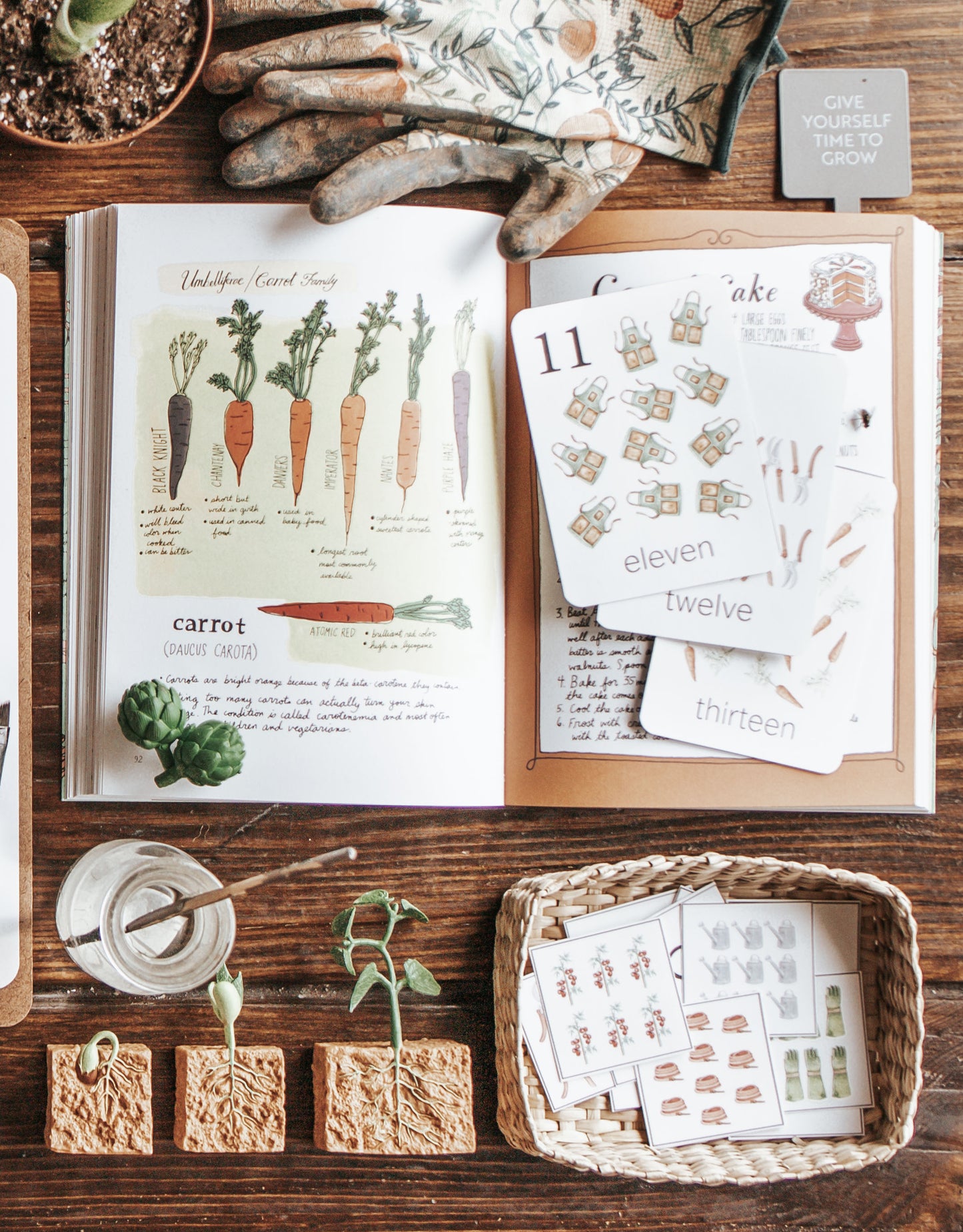 GARDENING MORNING BASKET