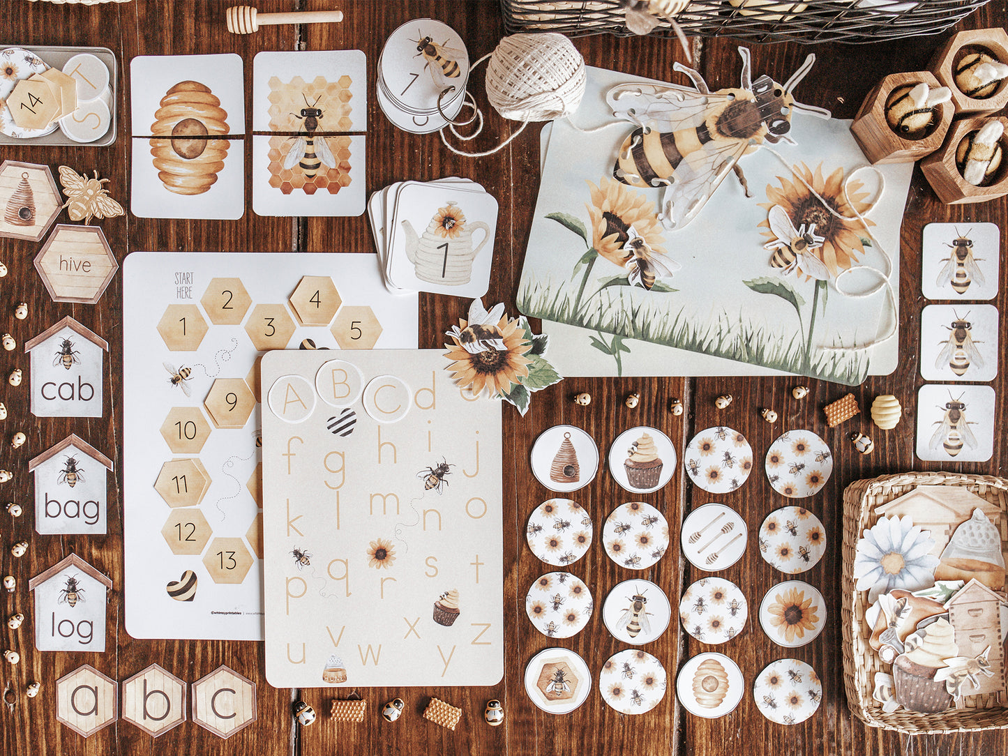 BEEKEEPING MORNING BASKET