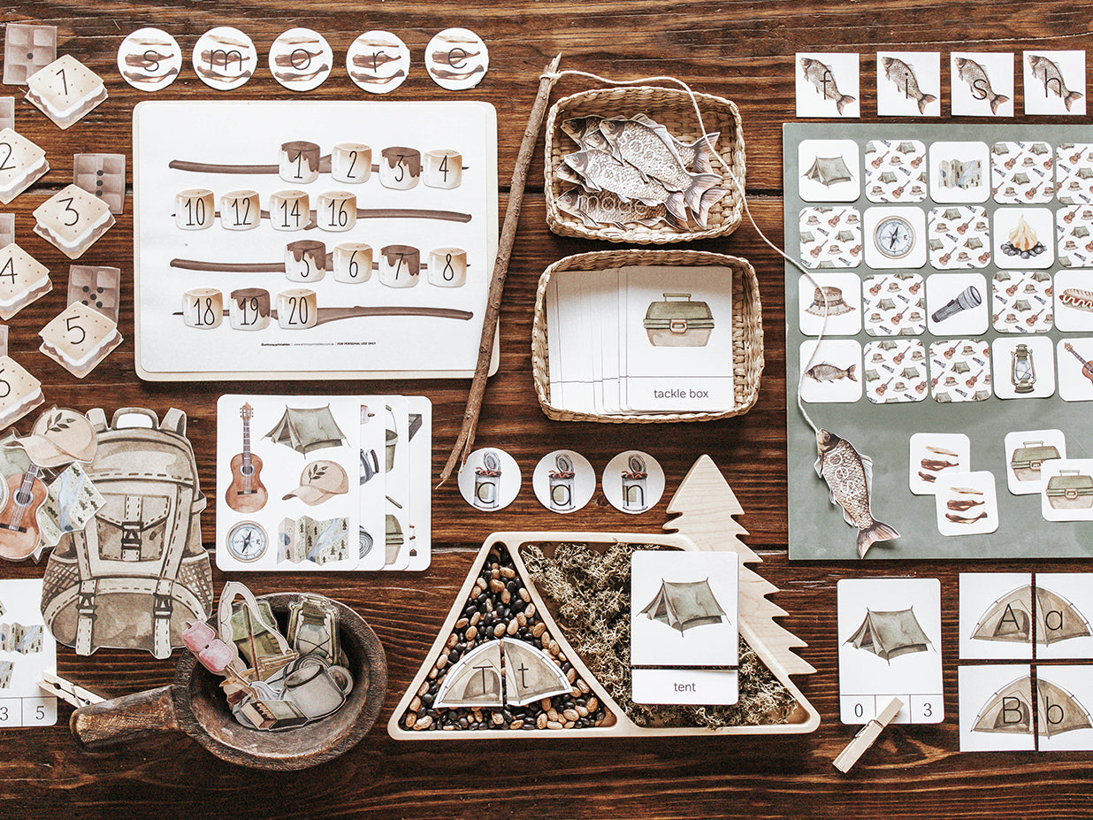 CAMPING MORNING BASKET