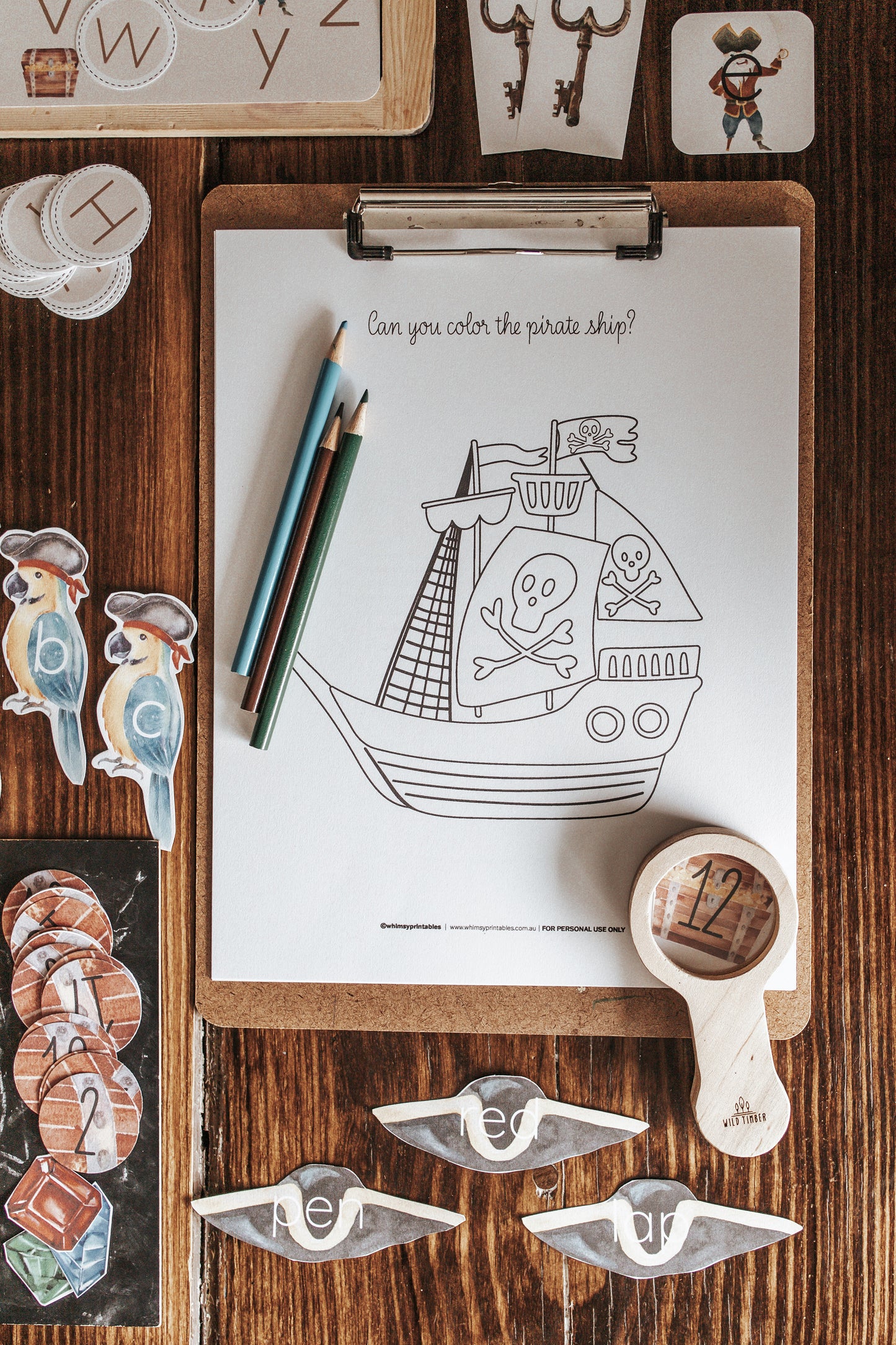 PIRATES MORNING BASKET