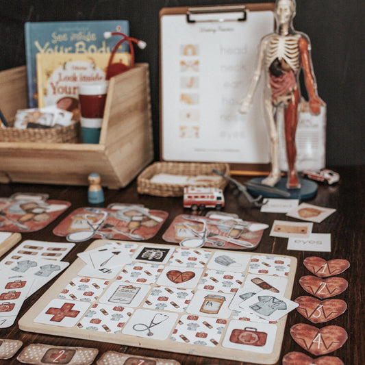 HUMAN BODY MORNING BASKET
