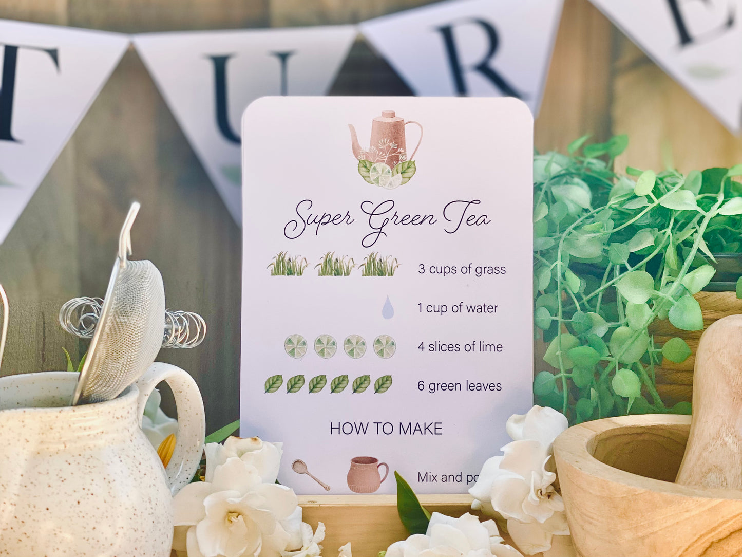 POTION PLAY RECIPE CARDS