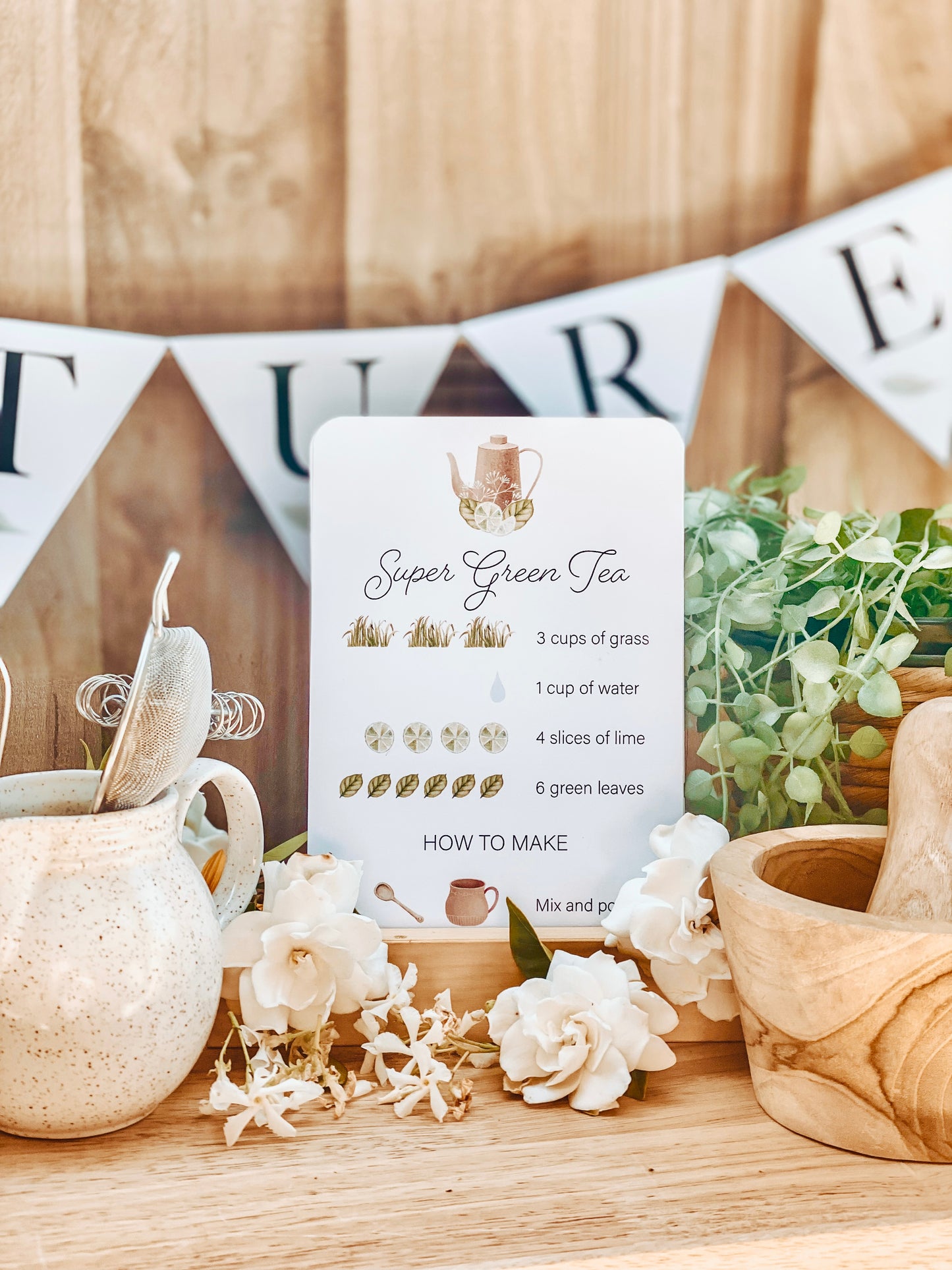 POTION PLAY RECIPE CARDS