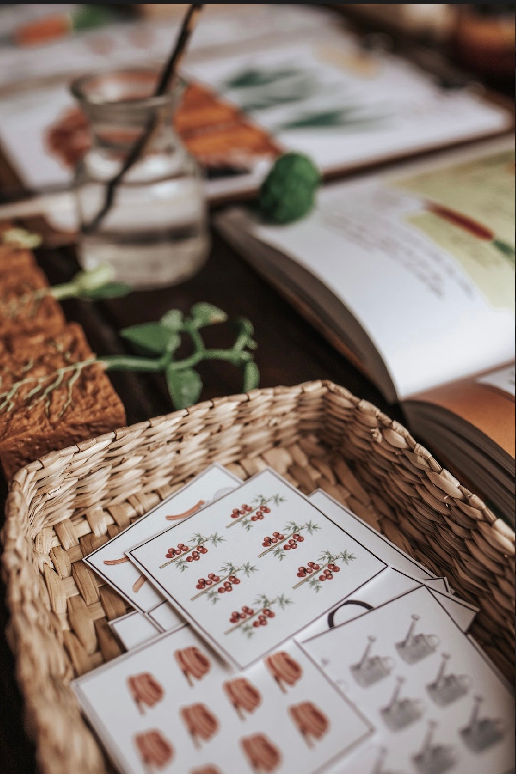 GARDENING MORNING BASKET
