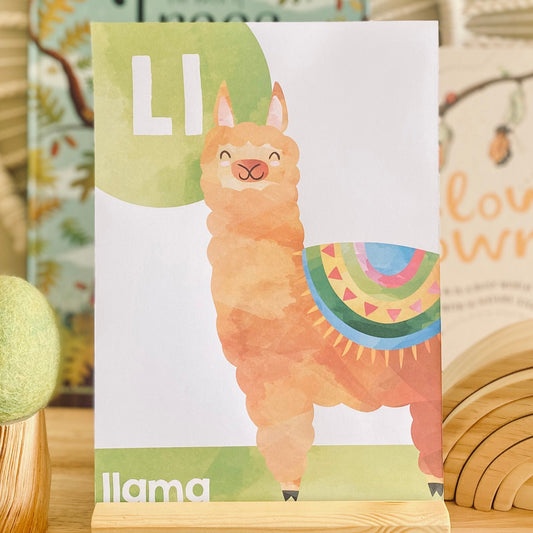 RAINBOW WATERCOLOUR ALPHABET POSTERS