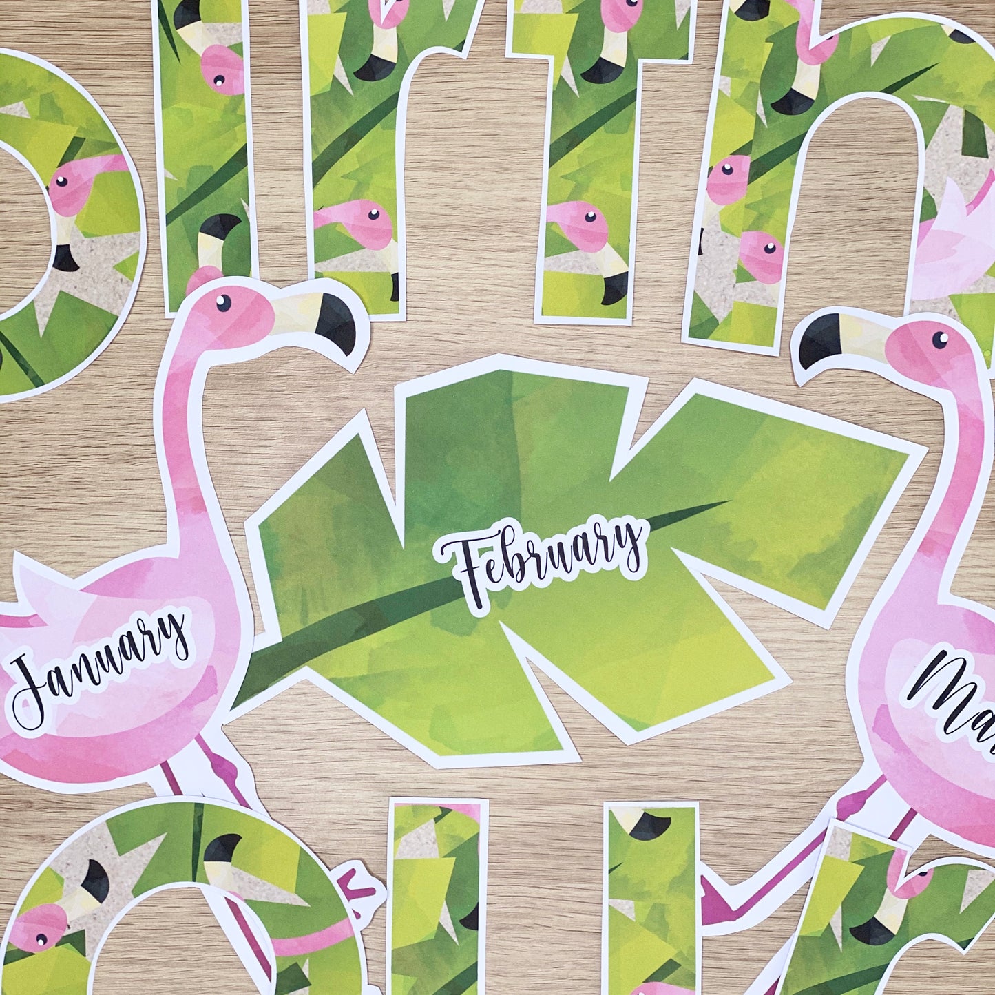 FLAMINGO BIRTHDAY DISPLAY