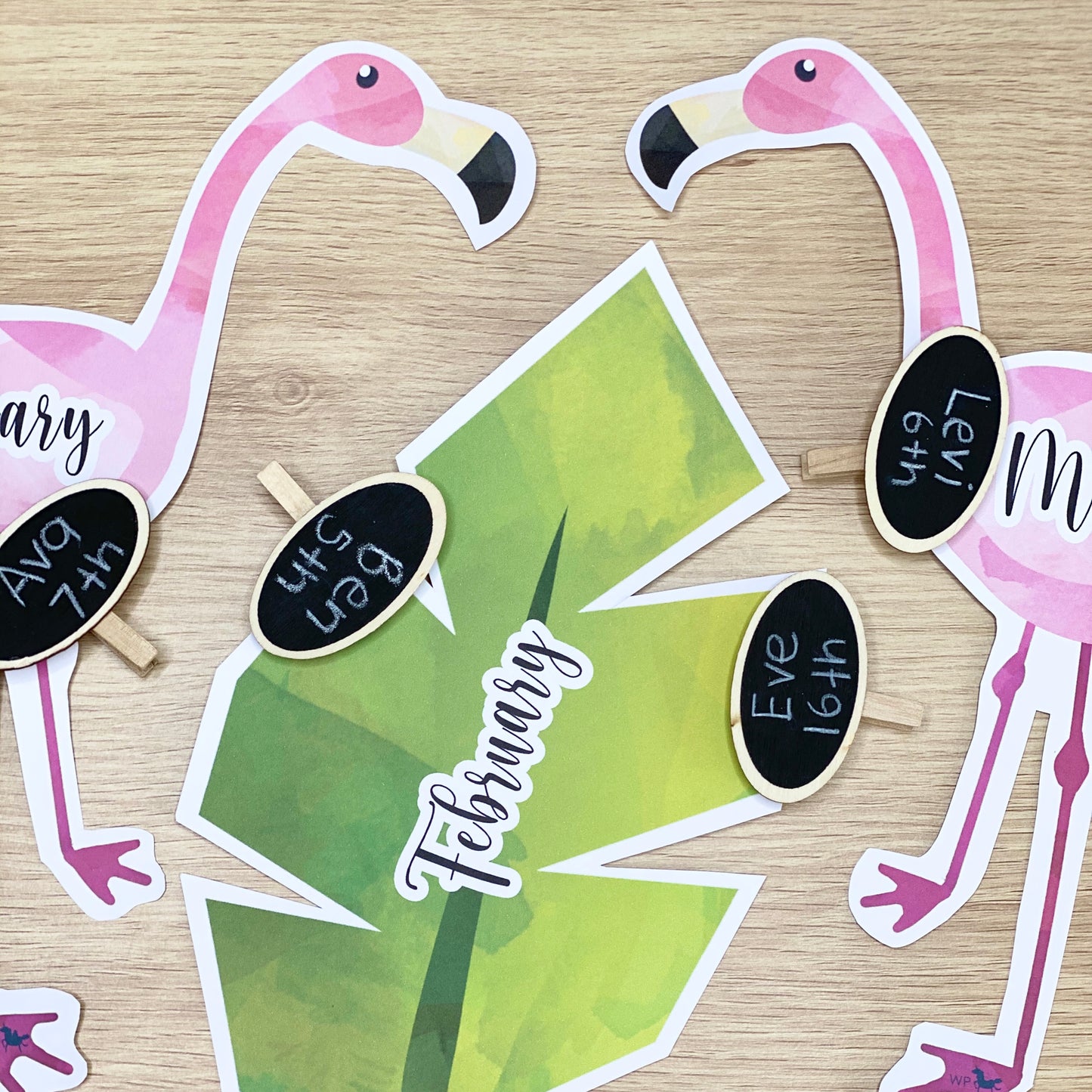 FLAMINGO BIRTHDAY DISPLAY