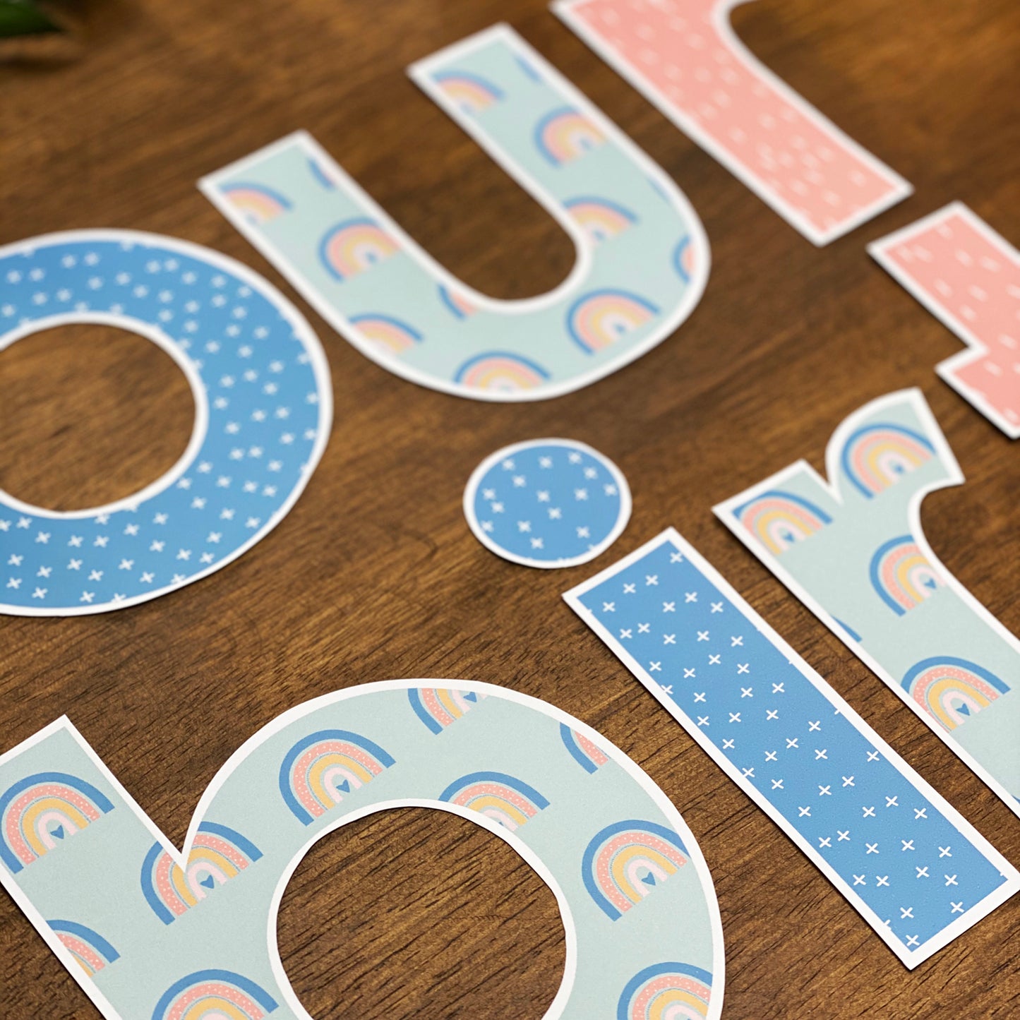 BOHO RAINBOW BIRTHDAY DISPLAY