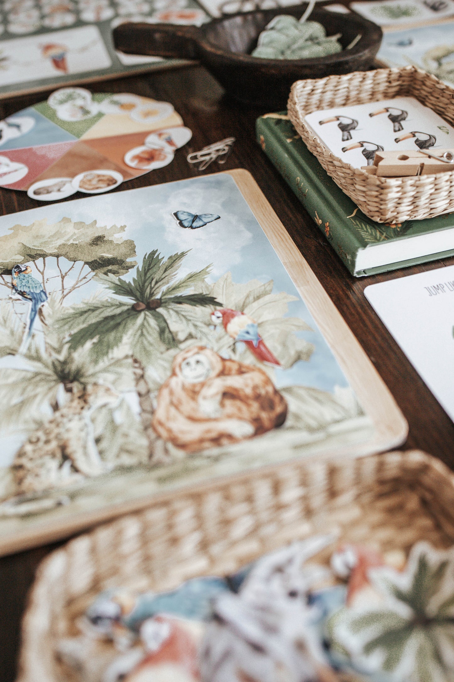 TROPICAL ECOLOGY MORNING BASKET
