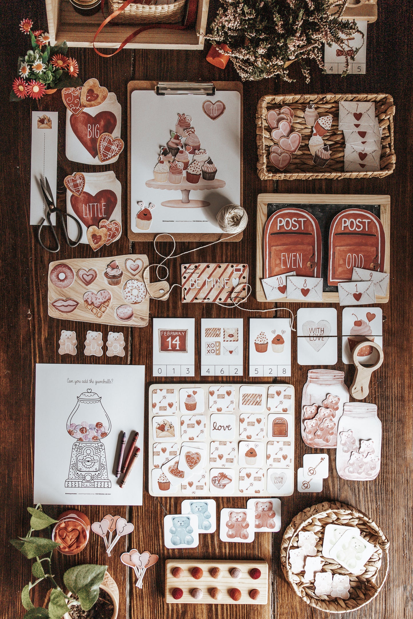 VALENTINE'S DAY MORNING BASKET