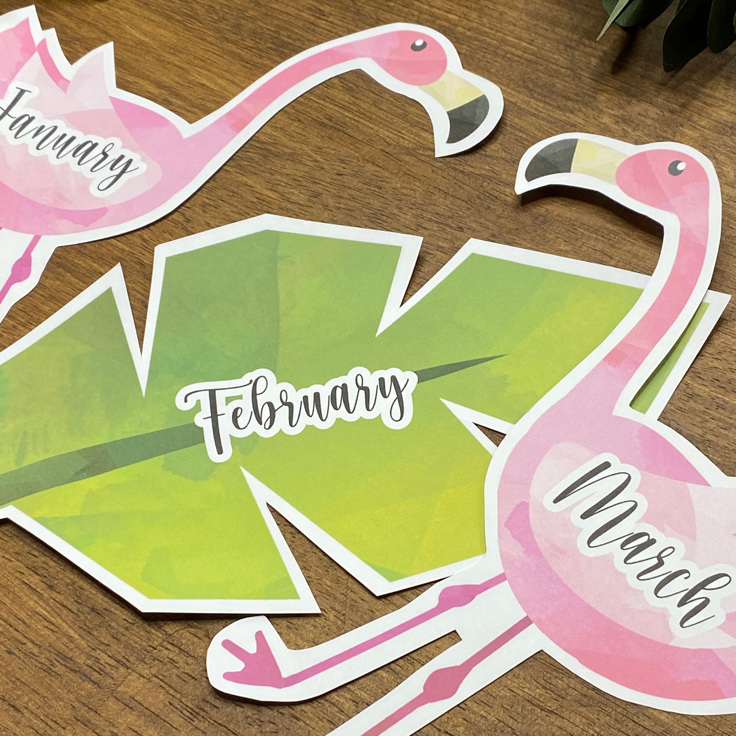 FLAMINGO BIRTHDAY DISPLAY