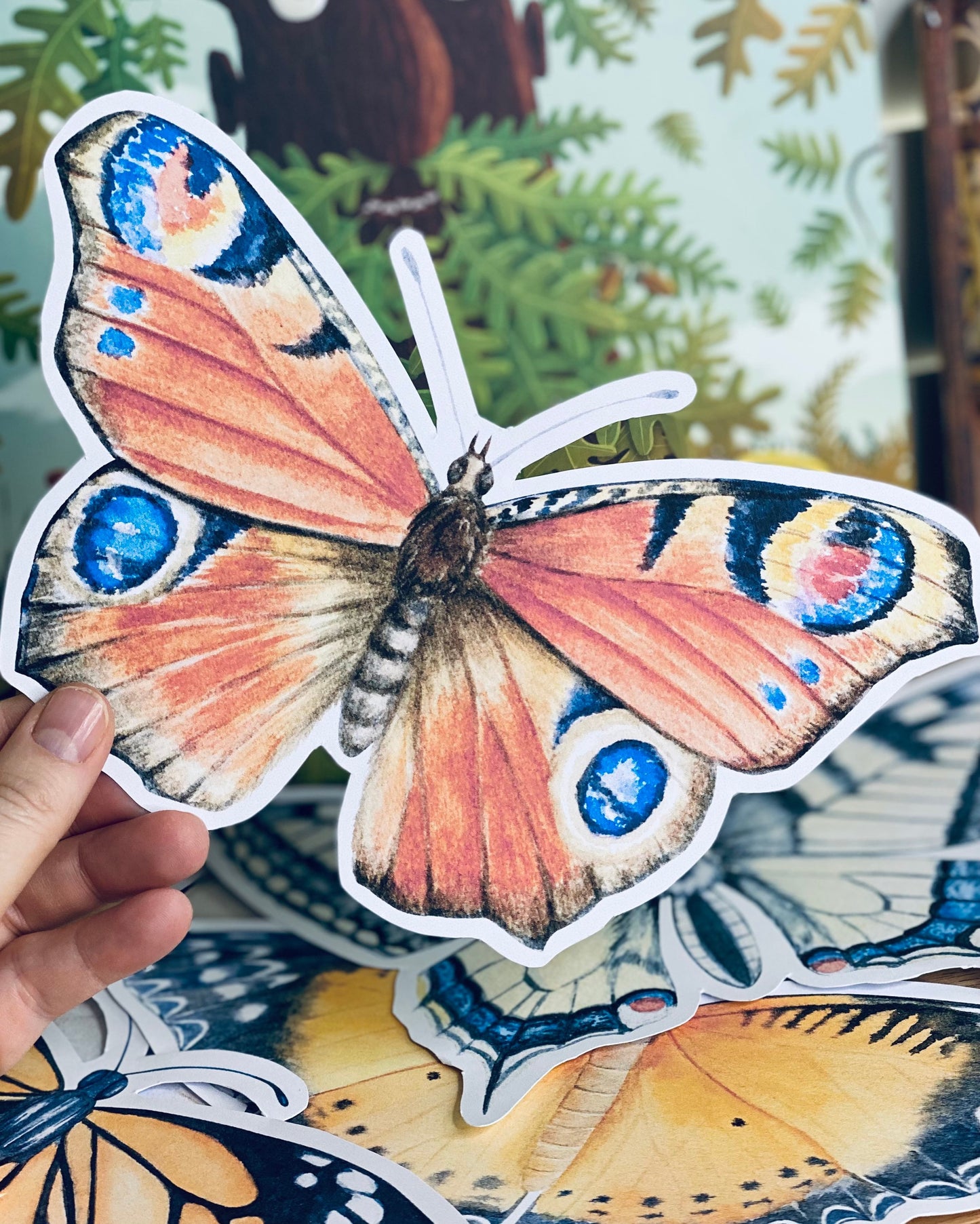 LARGE BUTTERFLY CUT OUTS