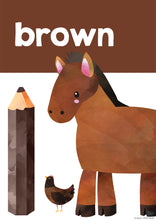 Load image into Gallery viewer, RAINBOW WATERCOLOUR COLOUR POSTERS
